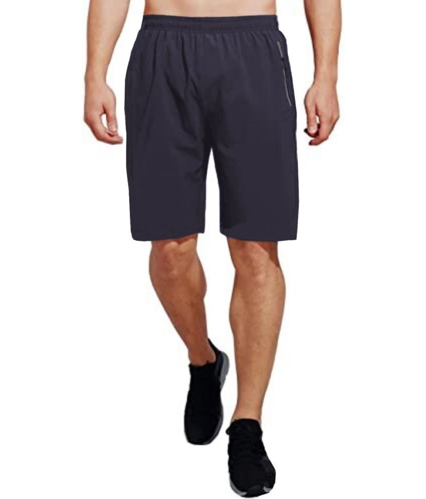     			Reoutlook Blue Polyester Men's Shorts ( Pack of 1 )