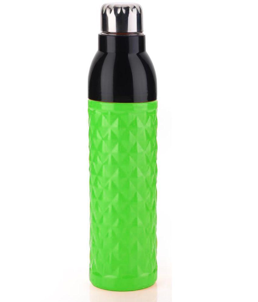     			Swaraa Kitchenware Mat Green Plastic Water Bottle 1000 mL ( set of 1 )