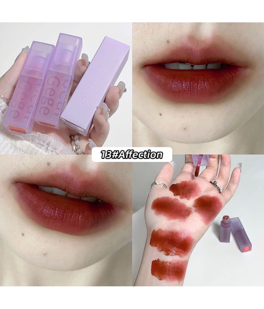     			DAIMANPU Coral Matte Lipstick 12