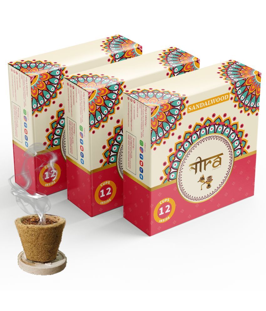     			Nira Fragrances Dhoop Chandan 36 Pieces ( Pack of 3 )