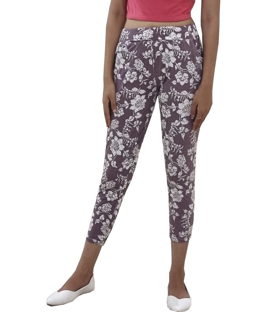     			Reoutlook Multicolor Cotton Blend Women's Yoga Trackpants ( Pack of 1 )