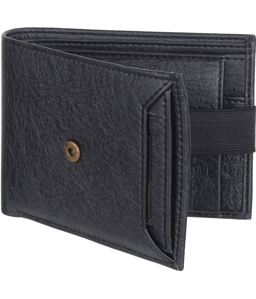     			samtroh Faux Leather Colorblock Men's Regular Wallet With 5 Slots For Card ( Black , Pack of 1 )