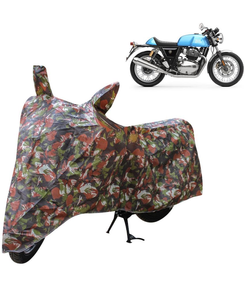     			CARNEST Bike Body Cover for Royal Enfield Continental GT ( Pack of 1 ) , Jungle