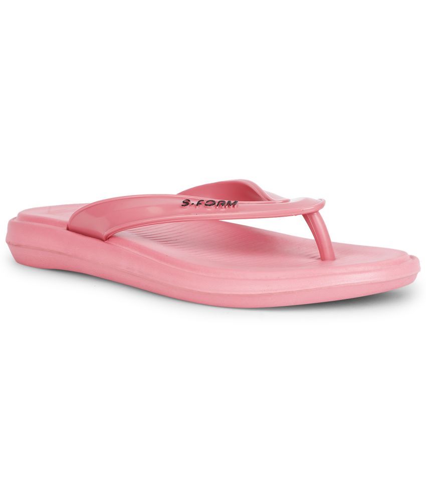     			HEATUP FOOTWEAR Pink Women's Thong Flip Flop