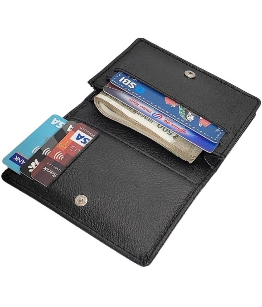     			HIDEFLIX PU Leather Men's Card Holder ( Pack of 1 )