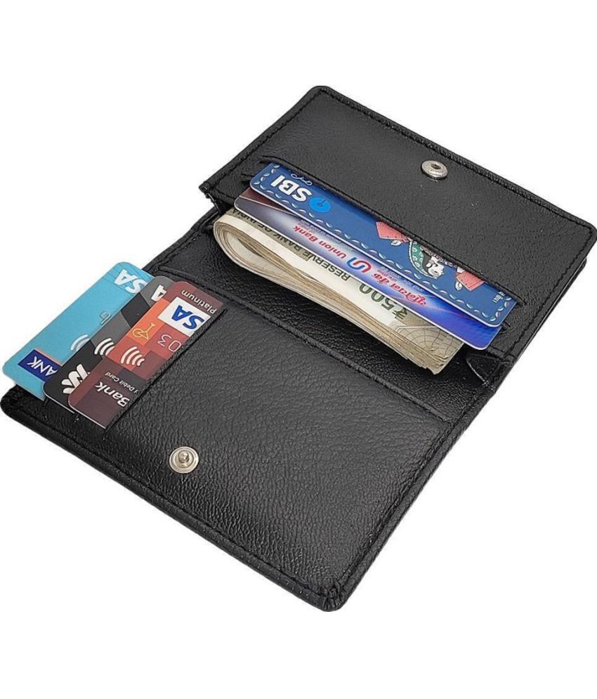     			HIDEFLIX PU Leather Unisex Card Holder ( Pack of 1 )