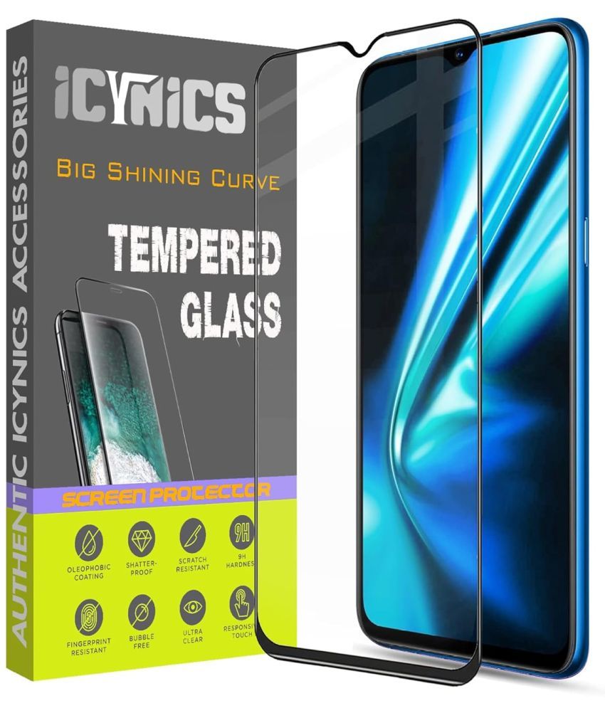     			Icynics Tempered Glass Compatible For Realme 5s ( Pack of 1 )