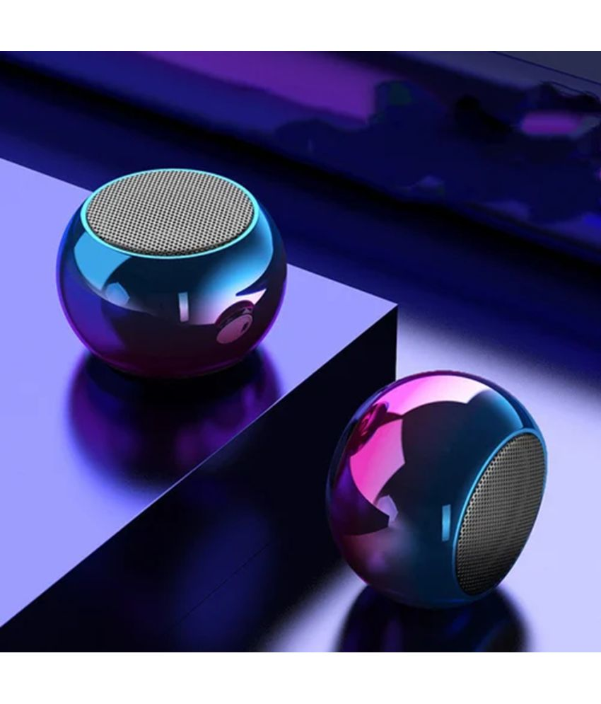     			LOUDPORIUM Mini  Speaker 3 5 W Bluetooth Speaker Bluetooth v5.0 with TWS feature Playback Time 5 hrs Assorted