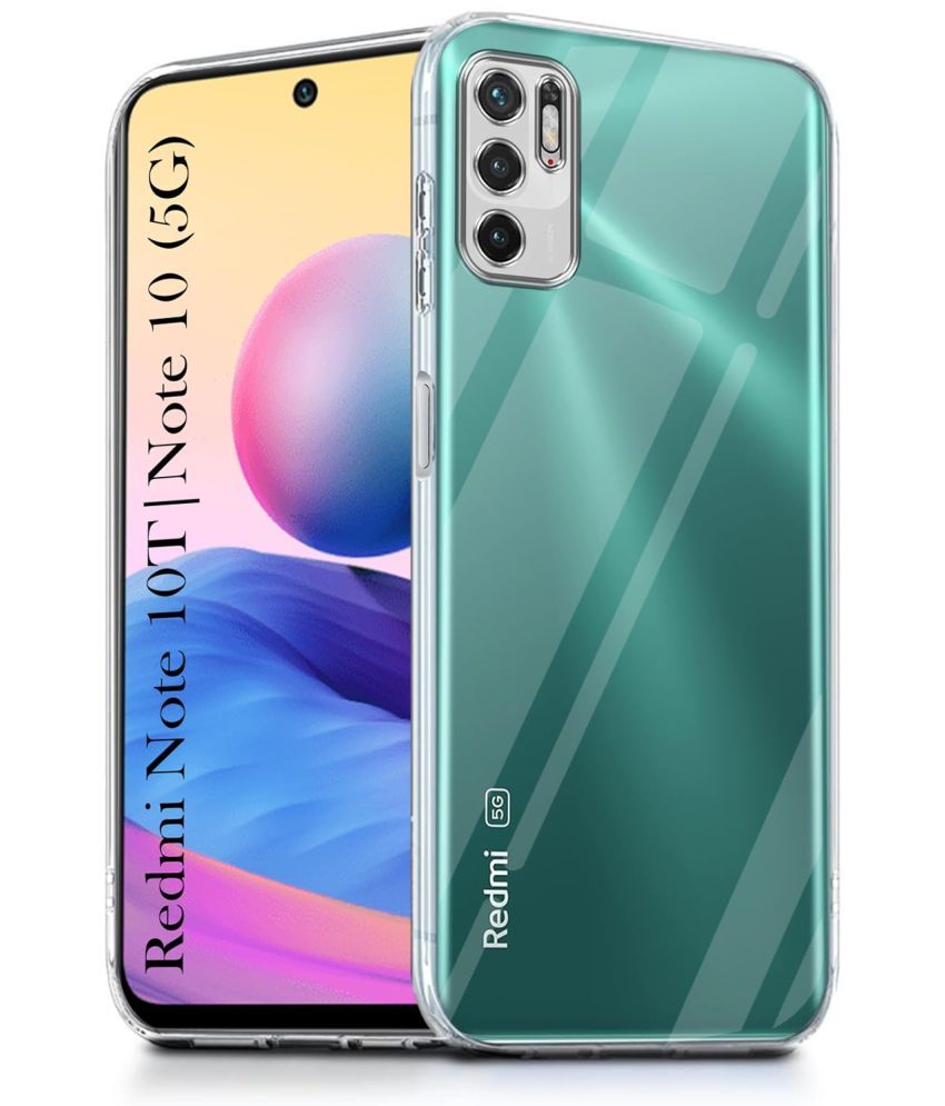     			Megha Star*** Plain Cases Compatible For Silicon REDMI NOTE 10T 5G ( )