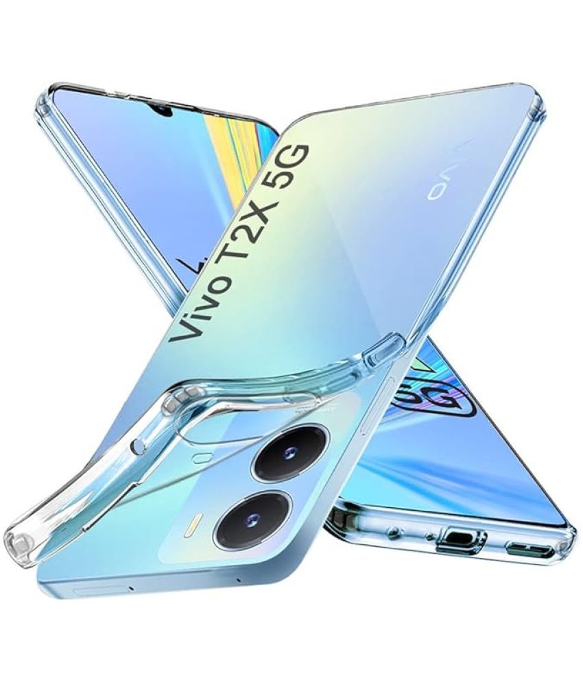     			Megha Star*** Plain Cases Compatible For Silicon VIVO T2x 5g ( )