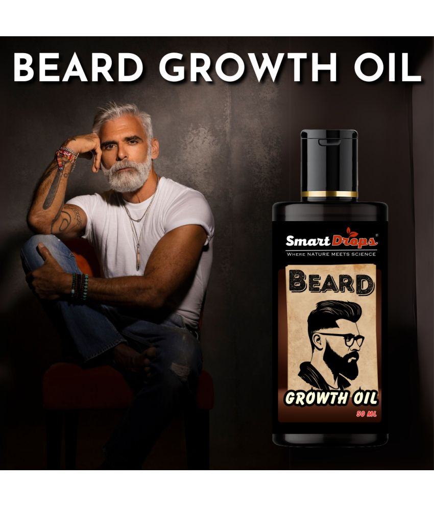     			Smartdrops Vitamin E Growth And Softness Beard Oil 50 ml