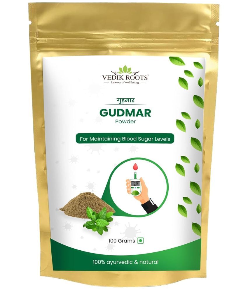     			Vedikroots Gudmar for Blood Sugar support Powder 100 gm Pack Of 1