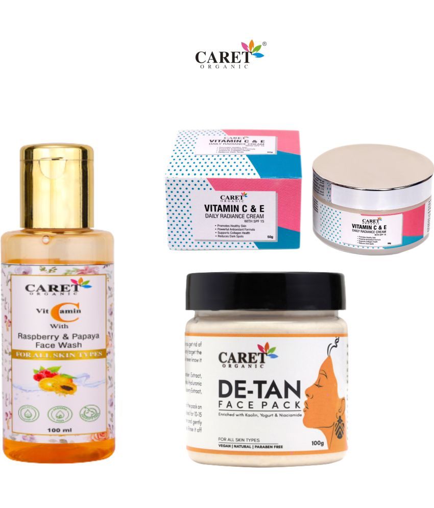     			Vitamin C Papaya Facewash And Daily Radiance Cream & De-Tan Facepack (3 Items in the set)