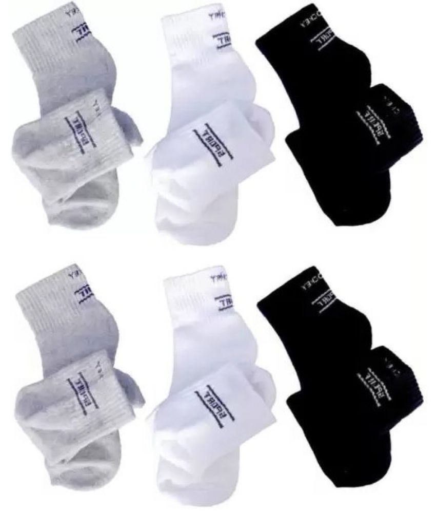     			Cavenders Pack of 5 Men's Cotton Blend Ankle Length Socks ( Multicolor 4 )