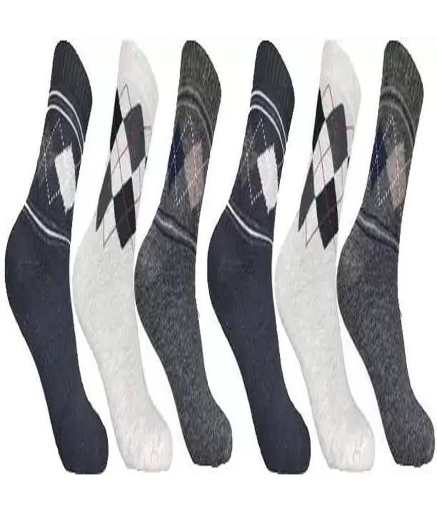     			Cavenders Pack of 5 Men's Cotton Blend Ankle Length Socks ( Multicolor 3 )