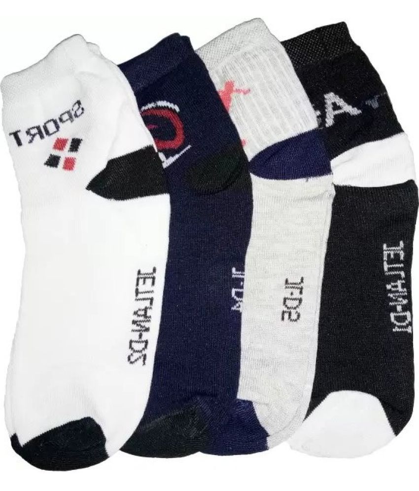     			Cavenders Pack of 5 Men's Cotton Blend Ankle Length Socks ( Multicolor 2 )