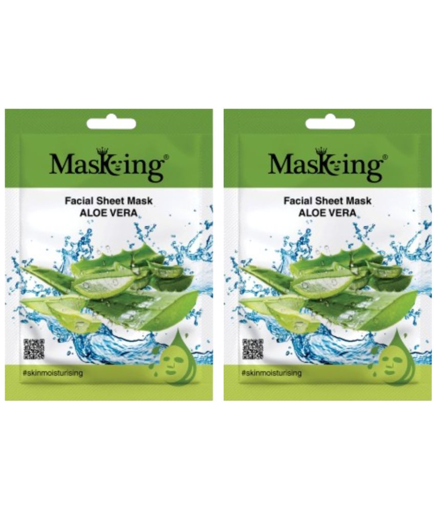     			Masking - Fairness Sheet Mask for Combination Skin ( Pack of 2 )