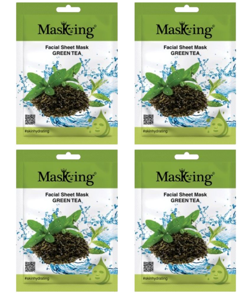     			Masking - Fairness Sheet Mask for Combination Skin ( Pack of 4 )