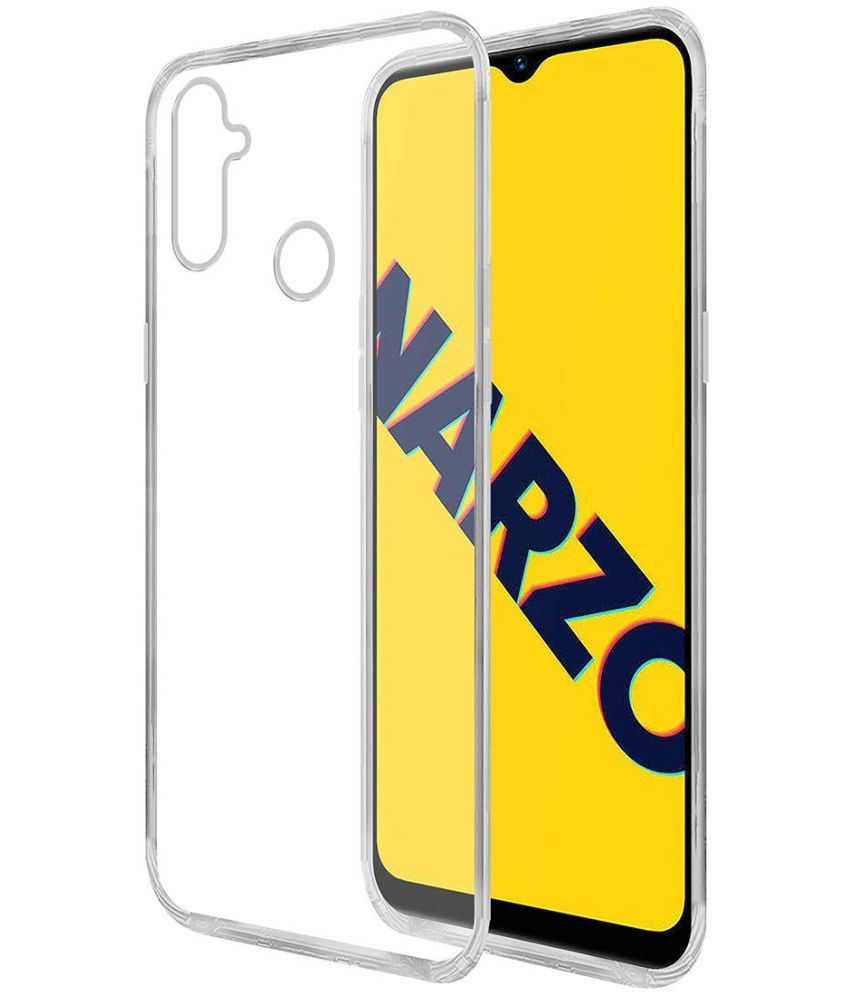     			Megha Star*** Plain Cases Compatible For Silicon REALME NARZO 10A ( )