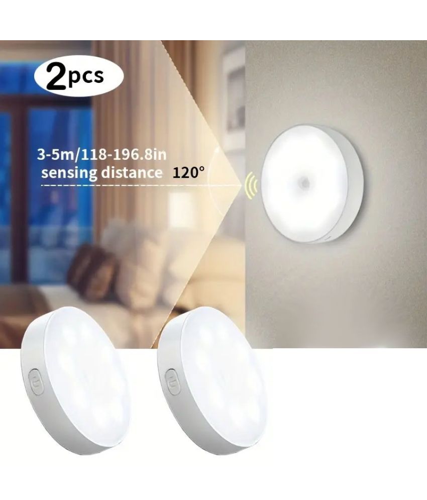     			AZANIA SENSOR LIGHT Motion Sensor Light Multi - Pack of 2