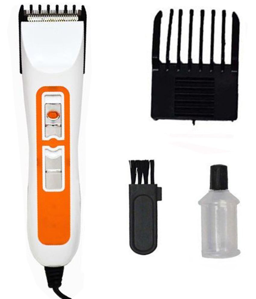     			CRS trimmer White Corded Beard Trimmer With 0 minutes Runtime