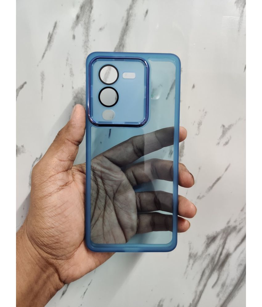     			Case Vault Covers Silicon Soft cases Compatible For Silicon Vivo v25 pro ( )