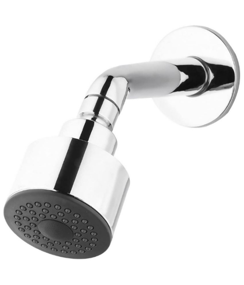     			Cossimo 3" Black Nozzle Shower with 7" SS Arm Plastic (ABS) Overhead Shower