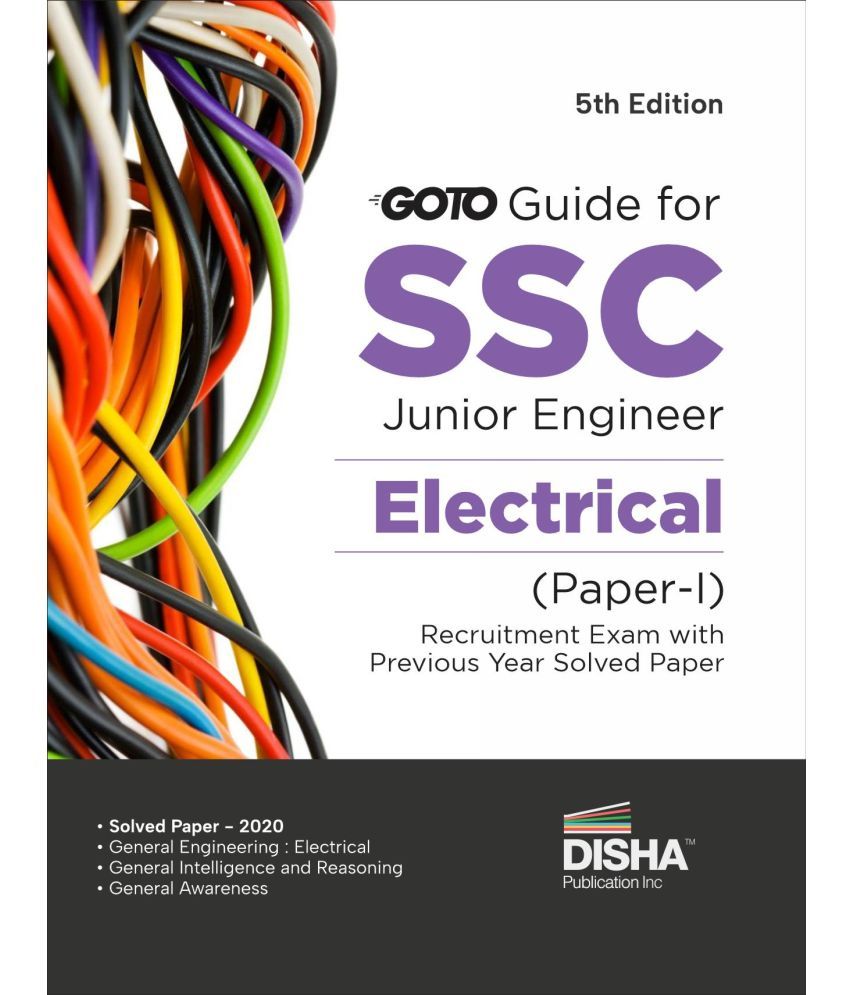     			Go To Guide for SSC Junior Engineer Electrical Paper I Recruitment Exam with Previous Year Solved Papers 5th Edition | 100% Detailed Solutions | For 2