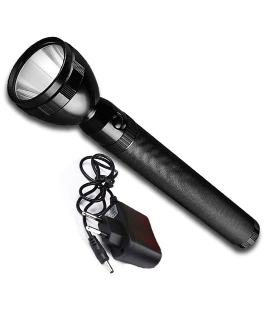     			Kadio - 3W Rechargeable Flashlight Torch ( Pack of 1 )