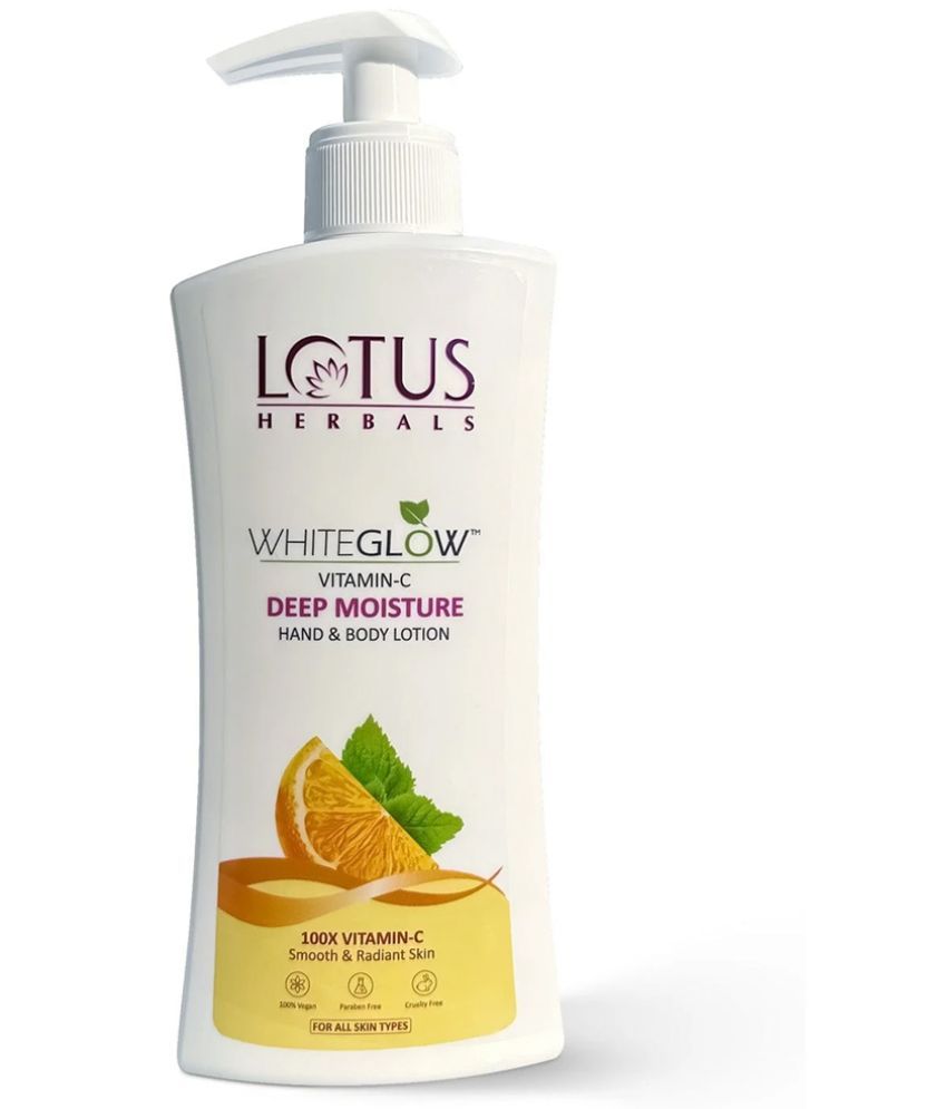     			Lotus Herbals Whiteglow Vitamin C Deep Moisture Hand & Body Lotion 270ml, (Pack of 1)