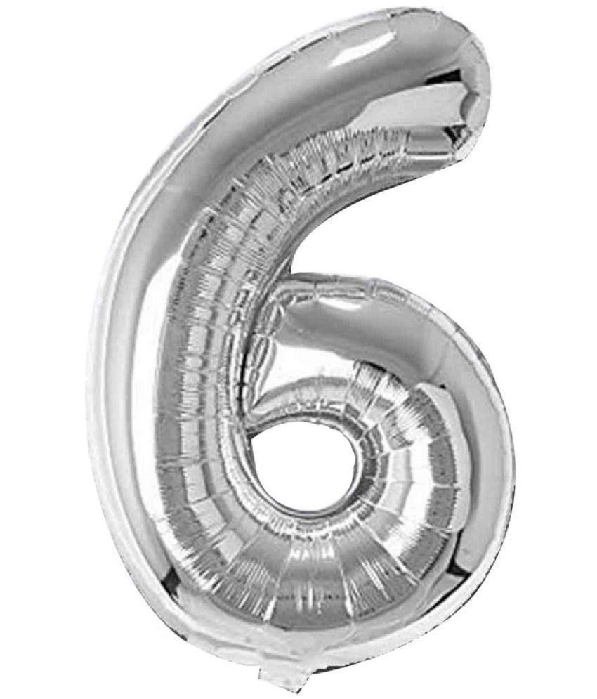     			Number Foil Balloon For Birthday Anniversary Party Decoration