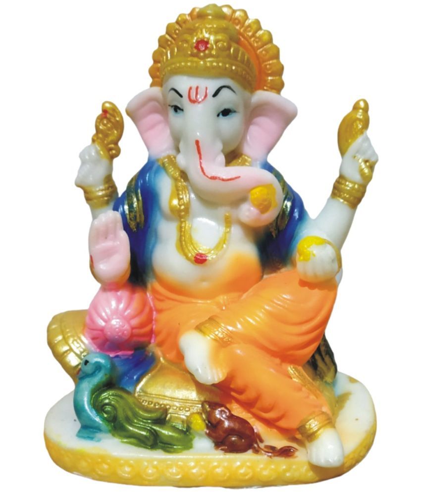     			WINSOME COLLECTION PVC Lord Ganesha Idol ( 14 cm )