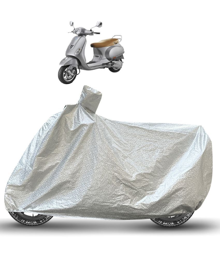     			Caronix Bike Body Cover for Vespa Vespa VXL 125 ( Pack of 1 ) , Silver