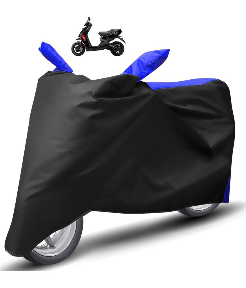     			Caronix Bike Body Cover for Ather 450 X ( Pack of 1 ) , Blue