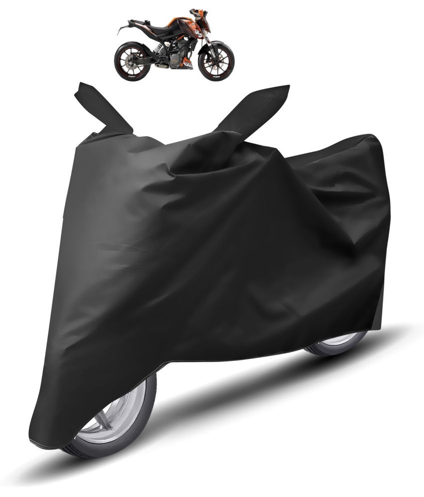     			Caronix Bike Body Cover for KTM Duke 200 ( Pack of 1 ) , Black