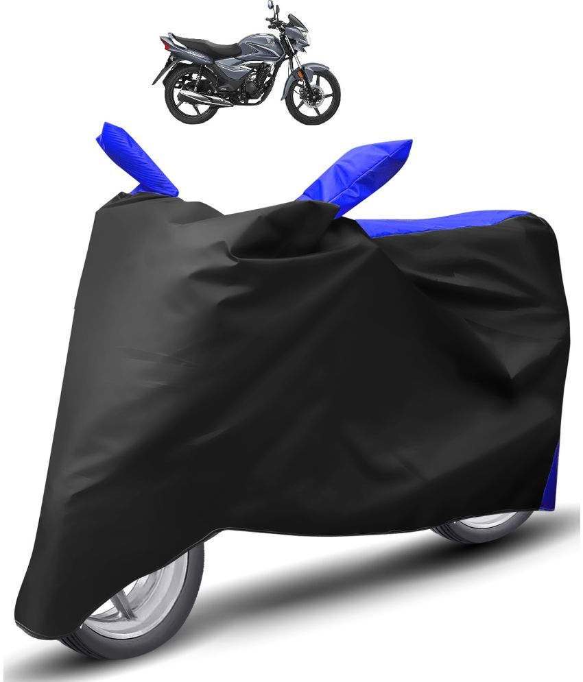     			Caronix Bike Body Cover for Honda Shine ( Pack of 1 ) , Blue