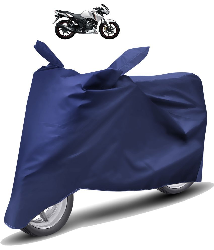     			Caronix Bike Body Cover for TVS Apache RTR 160 ( Pack of 1 ) , Blue