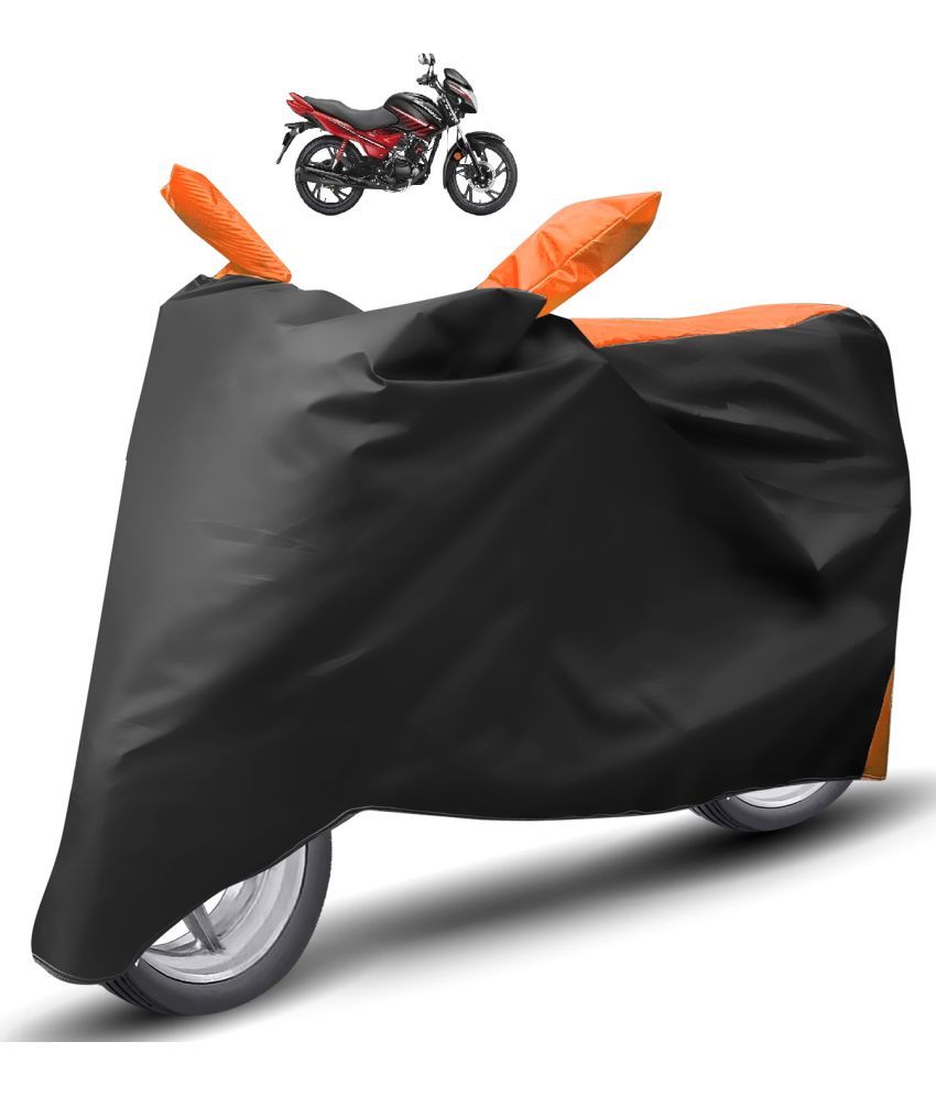     			Caronix Bike Body Cover for Hero Glamour ( Pack of 1 ) , Orange