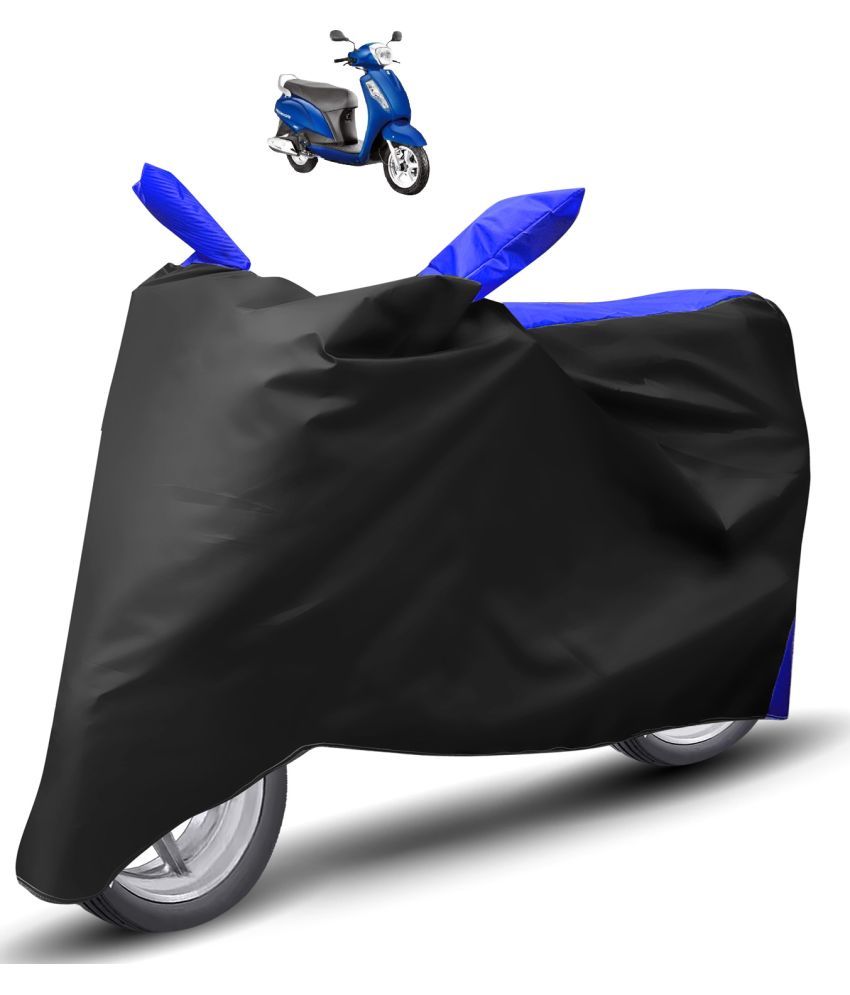     			Caronix Bike Body Cover for Suzuki Access 125 ( Pack of 1 ) , Blue