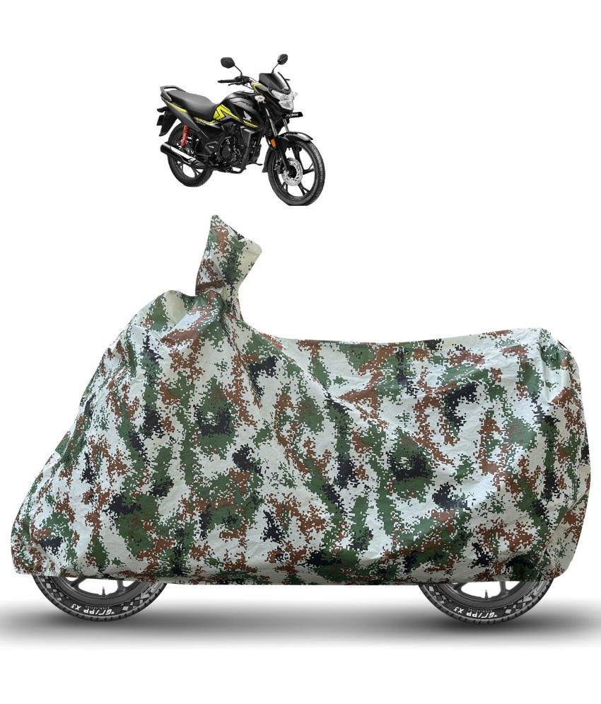     			Caronix Bike Body Cover for Honda SP 125 ( Pack of 1 ) , Green