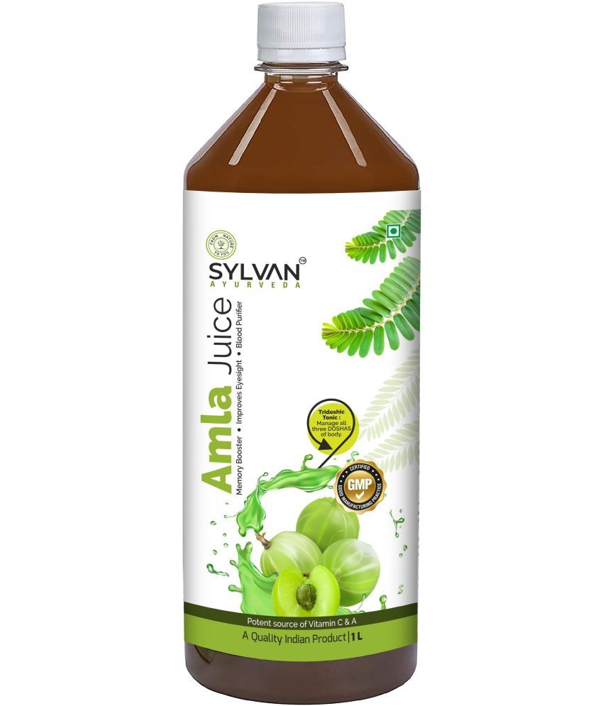     			SYLVAN AYURVEDA AMLA JUICE 1L I IMMUNITY BOOSTER VITAMIN C ENRICHED (1000 ml)