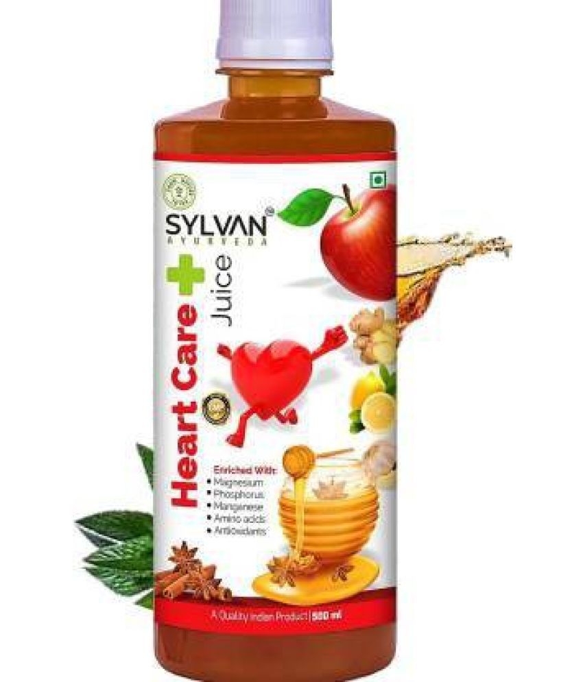     			SYLVAN AYURVEDA Heart Care Juice 500 ml -Heart Remedy for Blockage & Blood Circulation (500 ml)