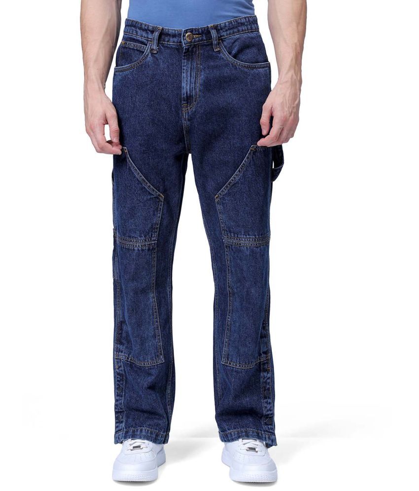     			The Indian Garage Co. Relaxed Basic Men's Jeans - Blue ( Pack of 1 )