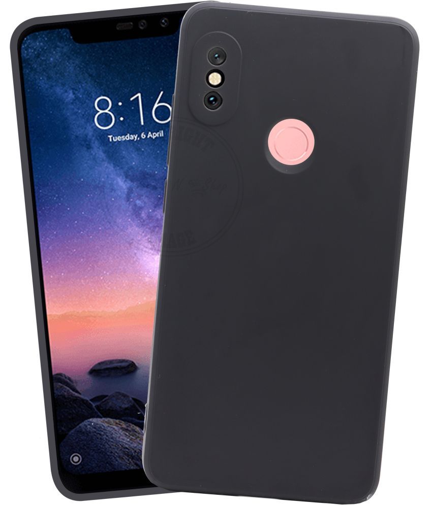     			VAKIBO Plain Cases Compatible For Silicon Mi Redmi Note 5 Pro ( Pack of 1 )