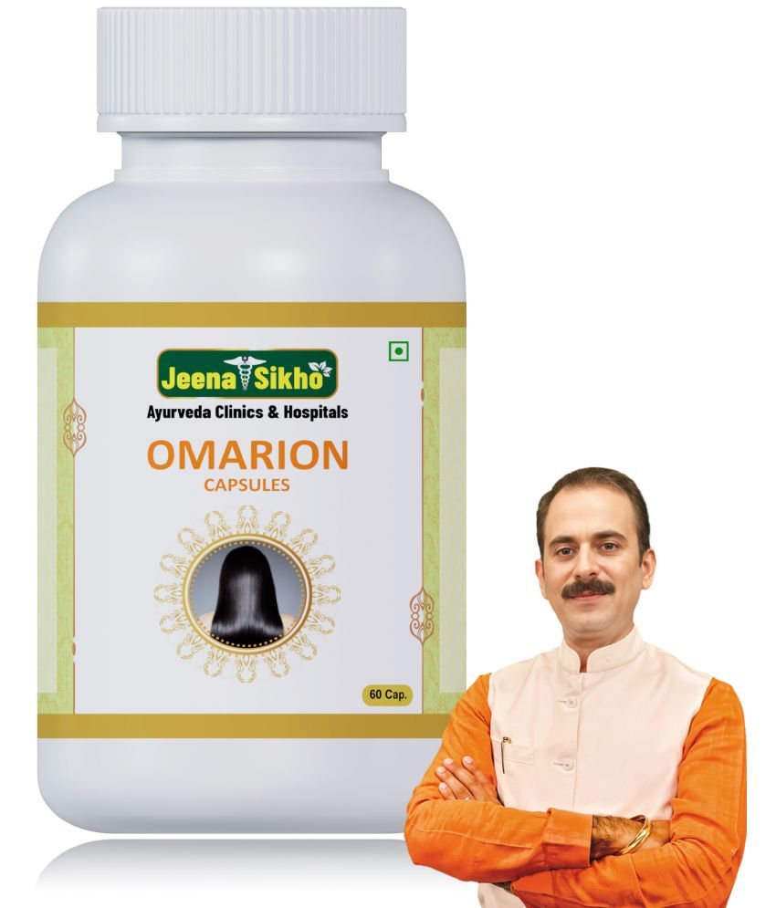     			Jeena Sikho Omarion Capsules | Herbal Supplement For Hair Health, 60 Capsules