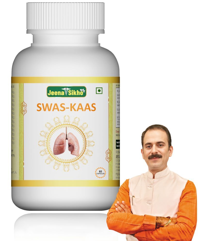     			Jeena Sikho Swas-Kaas | Herbal Supplements For Lungs Care, 60 Capsules