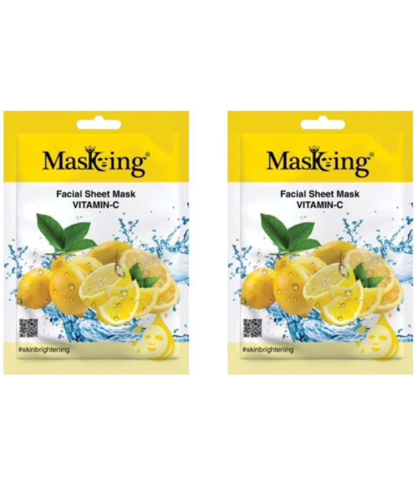     			Masking - Fairness Sheet Mask For All Skin Type ( Pack of 2 )