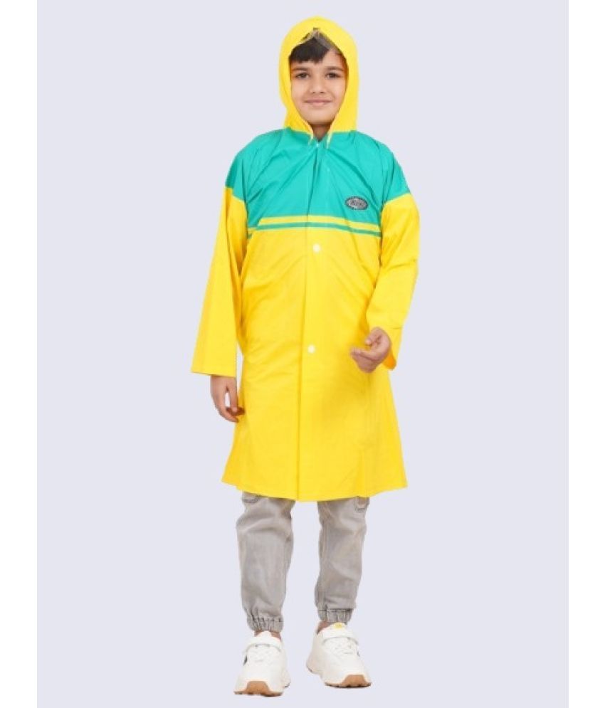     			powermerc Girls Raincoat ( Pack of 1 , Yellow )