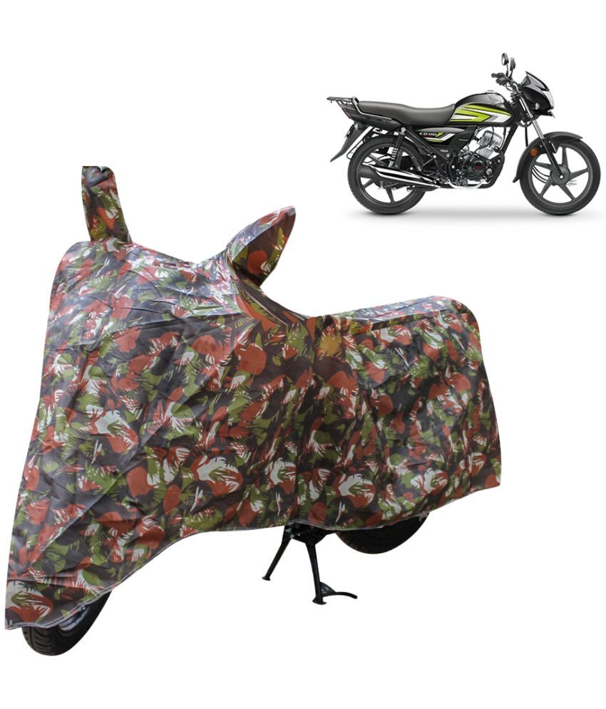     			AutoRetail Bike Body Cover for Honda CD 110 Dream ( Pack of 1 ) , Jungle