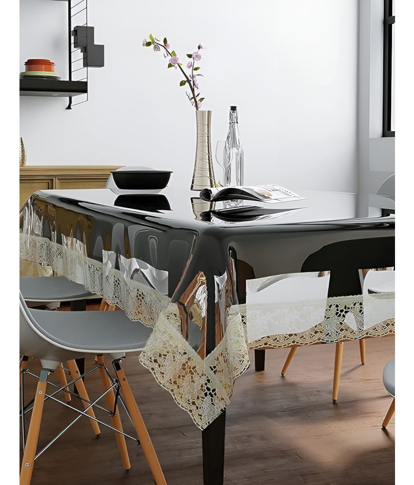     			ENTICE Transparent PVC Single Centre Table Cover ( 152 cm x 101 cm )